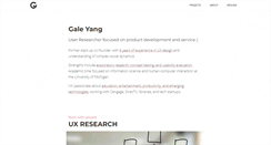 Desktop Screenshot of galeyang.com